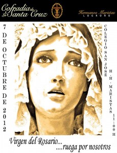 Cartel Nuestra Señora Vigen del Rosario 2012